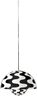 Flowerpot Pendant VP7, Black/White