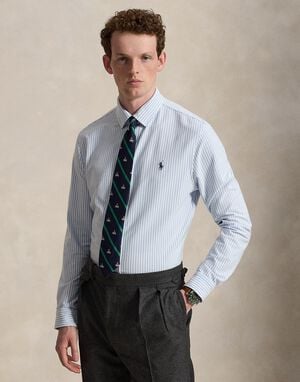 Stretch Knit Oxford Shirt