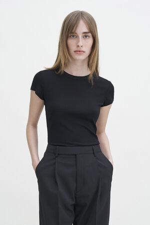 Fine Rib Tee
