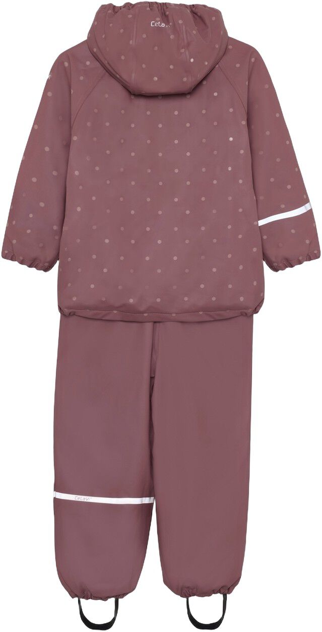 Rainwear Set - AOP, w. fleece
