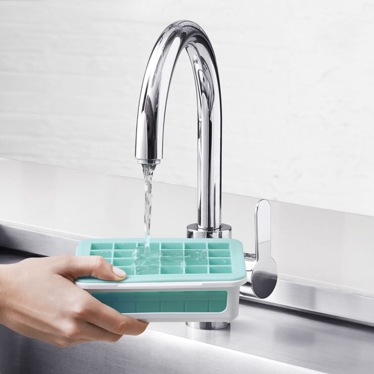 Silikone Isterningebakke m/Låg, Lille