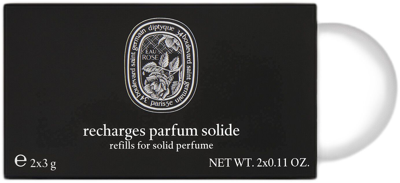 Refill x2 solid perfume Eau Rose 3,6g / 0,13 oz