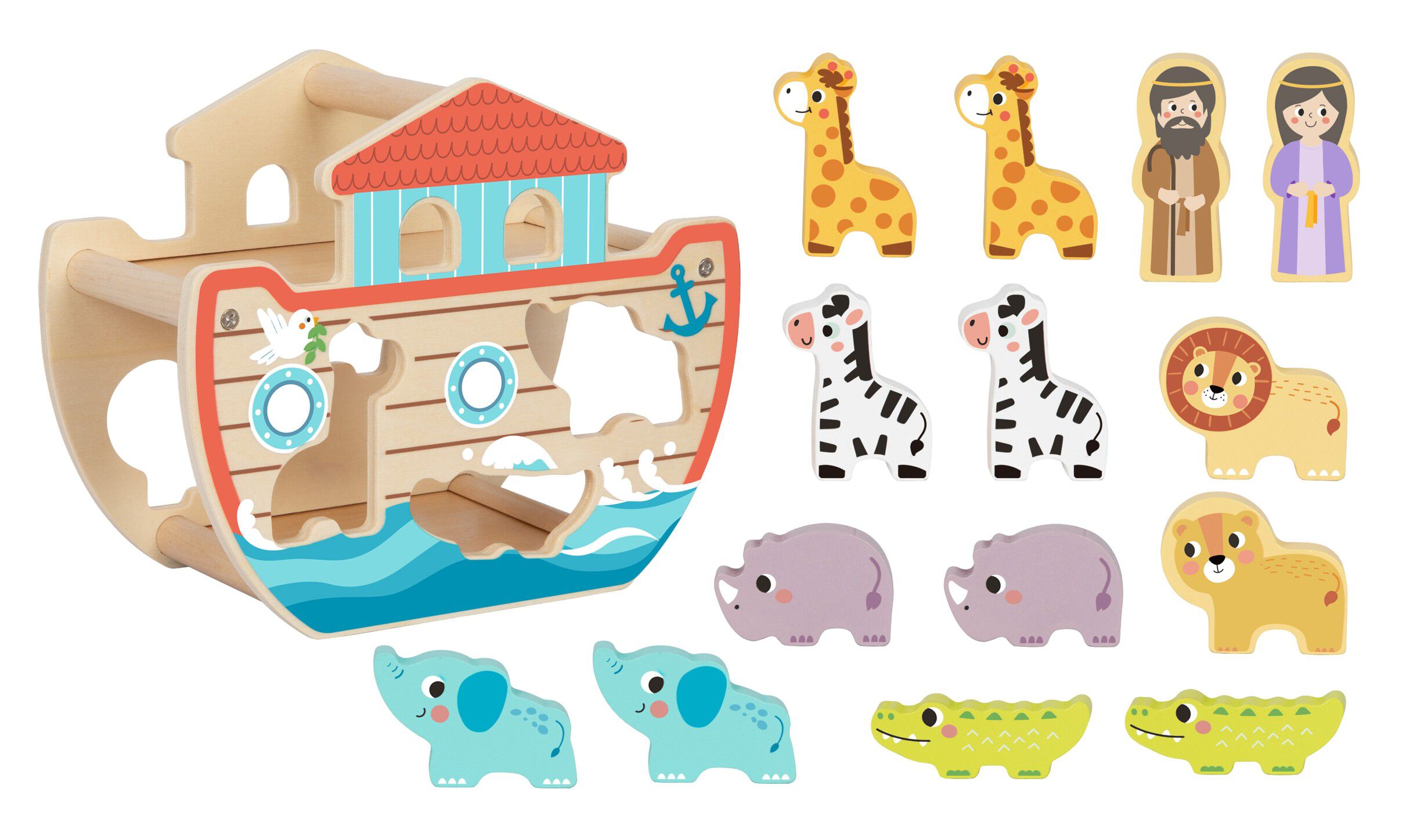HI-P NOAHS ARK I TR&AElig; 15d
