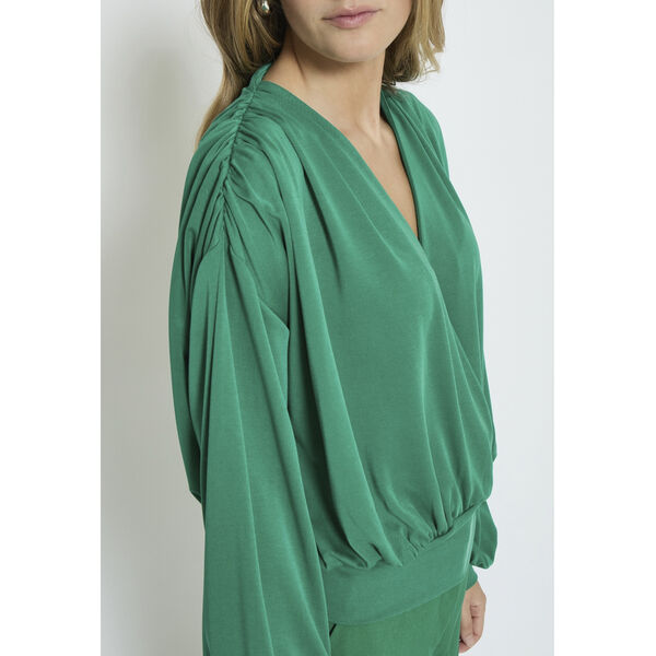 Gasia Modal Wrap Blouse