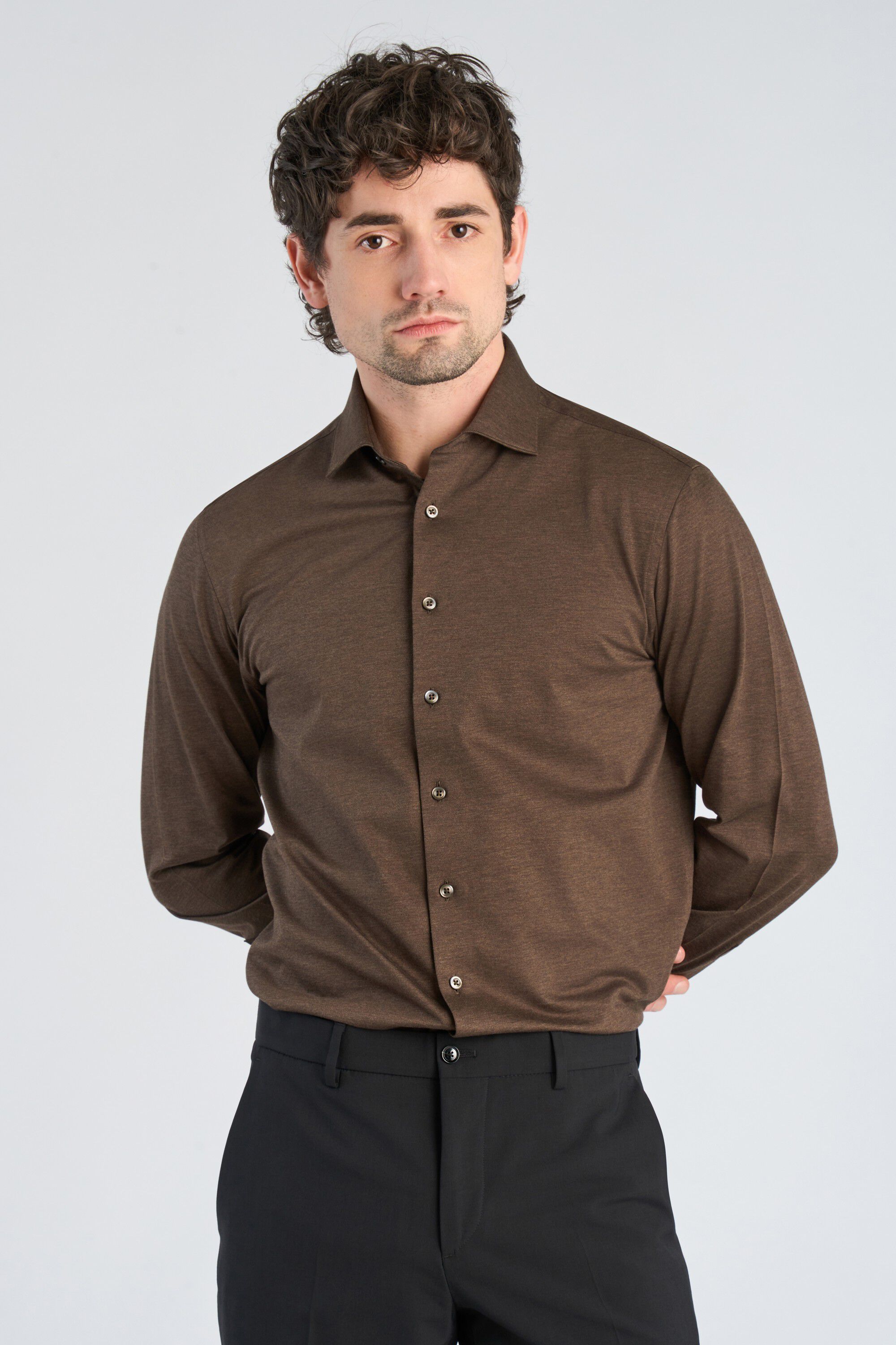 Superflex knitted shirt L/S