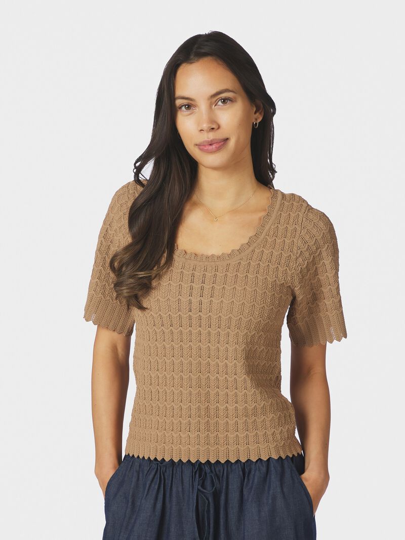 Meiko Fine Crochet Blouse