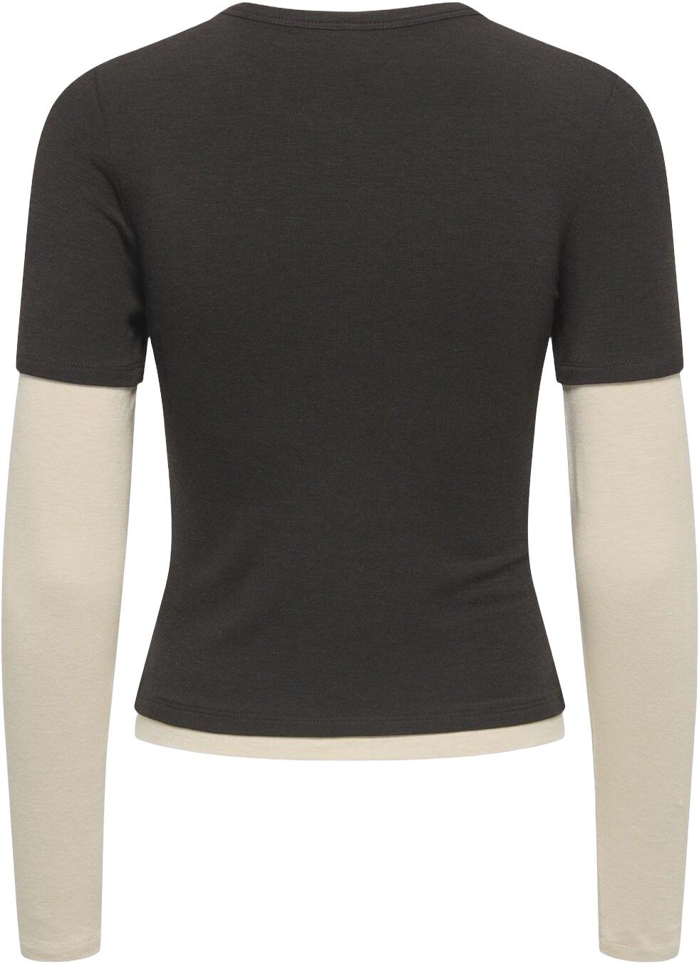 ONLDUBLA L/S DOUBLE TOP JRS