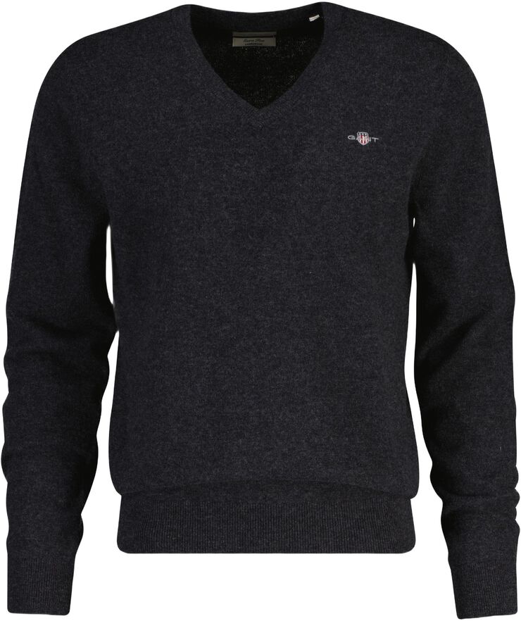 EXTRAFINE LAMBSWOOL V-NECK