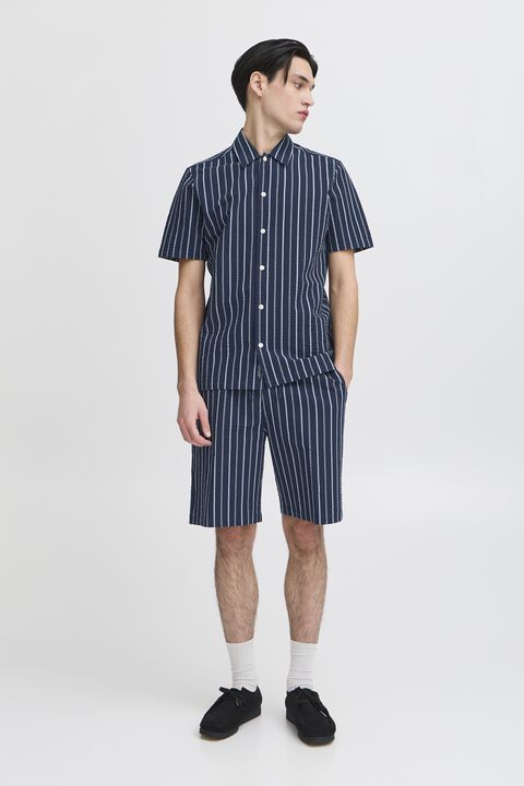 CFKAI 0204 SS striped seersucker sh