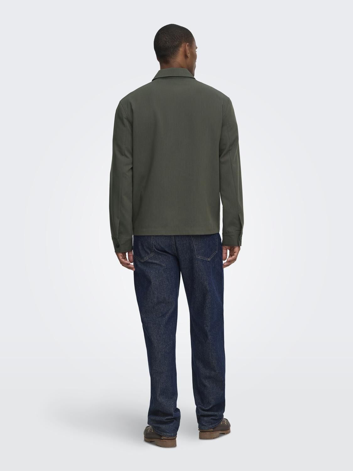 ONSWILL REG 0292 ZIP OVERSHIRT FRML