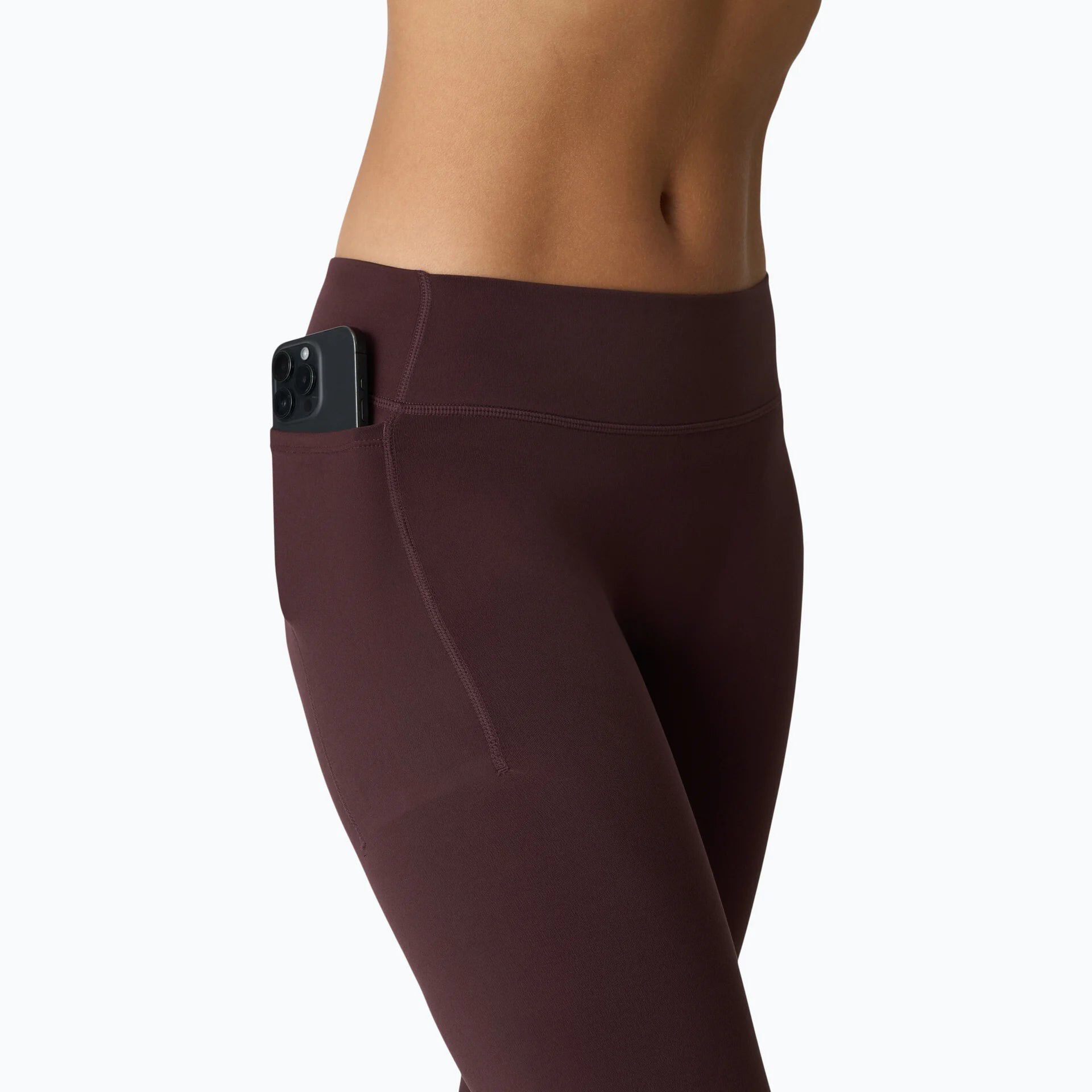Luxe Mid Rise Flare Tr&aelig;nings Tights