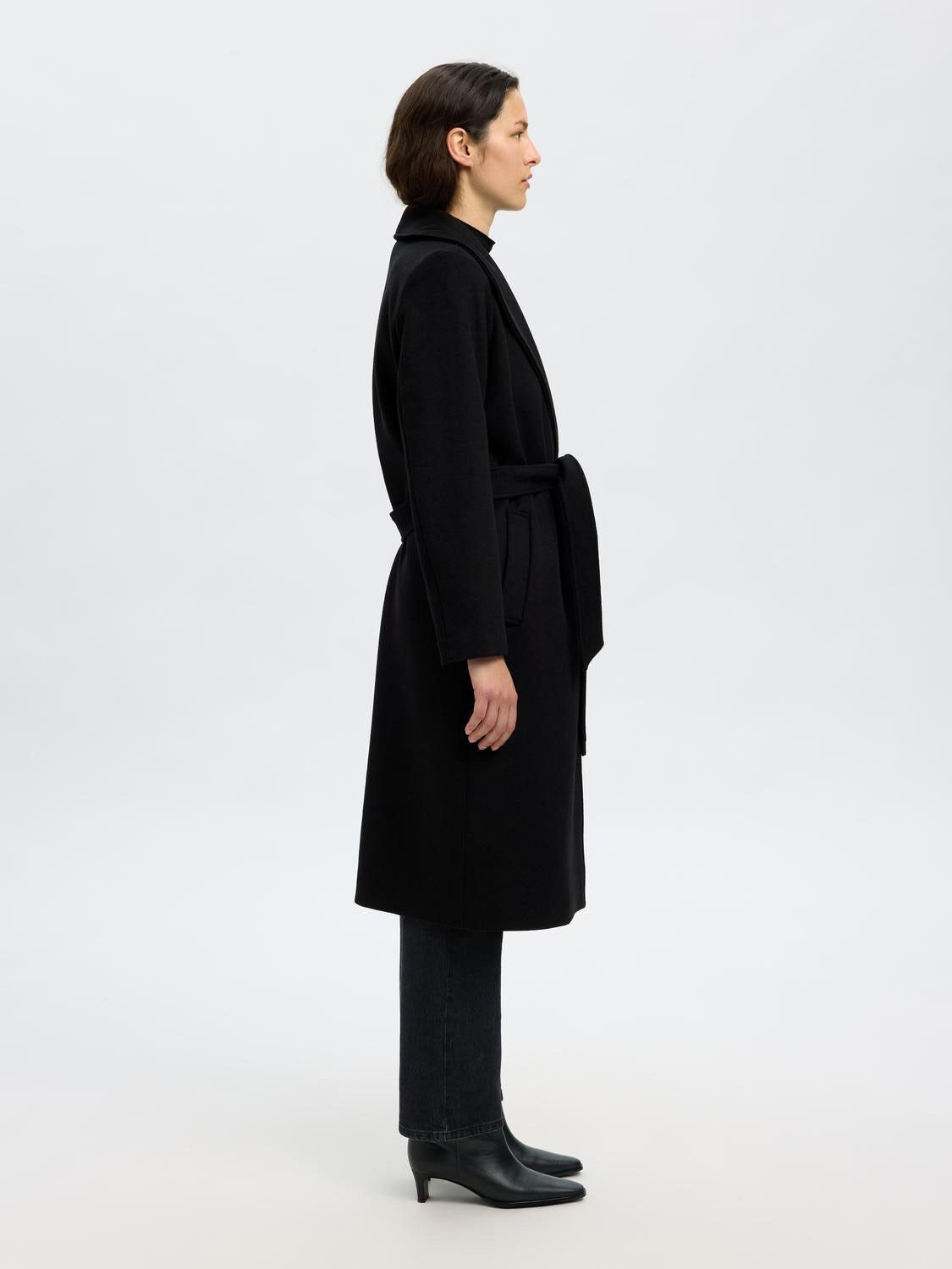 SLFROSA WOOL BLEND COAT NOOS