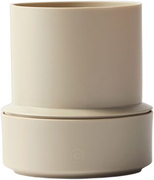 Billund self-watering pot, cumin