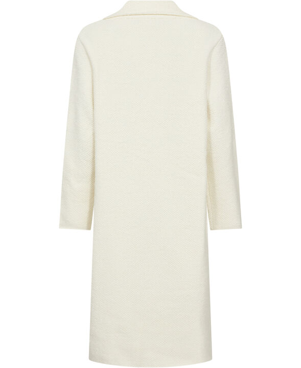 Knitted long coat