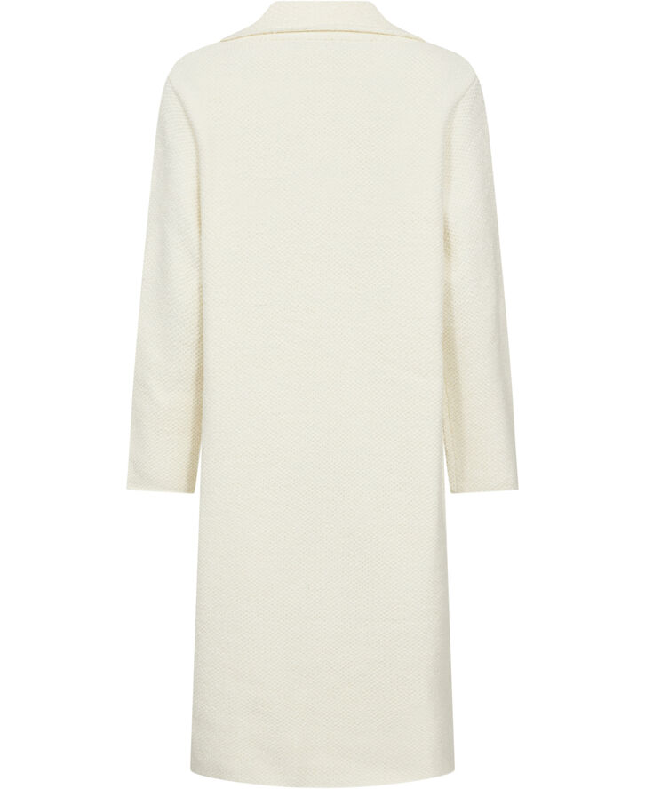 Knitted long coat