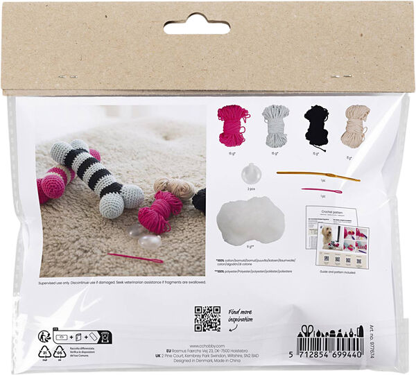 Mini DIY Kit Hækle, Kødben