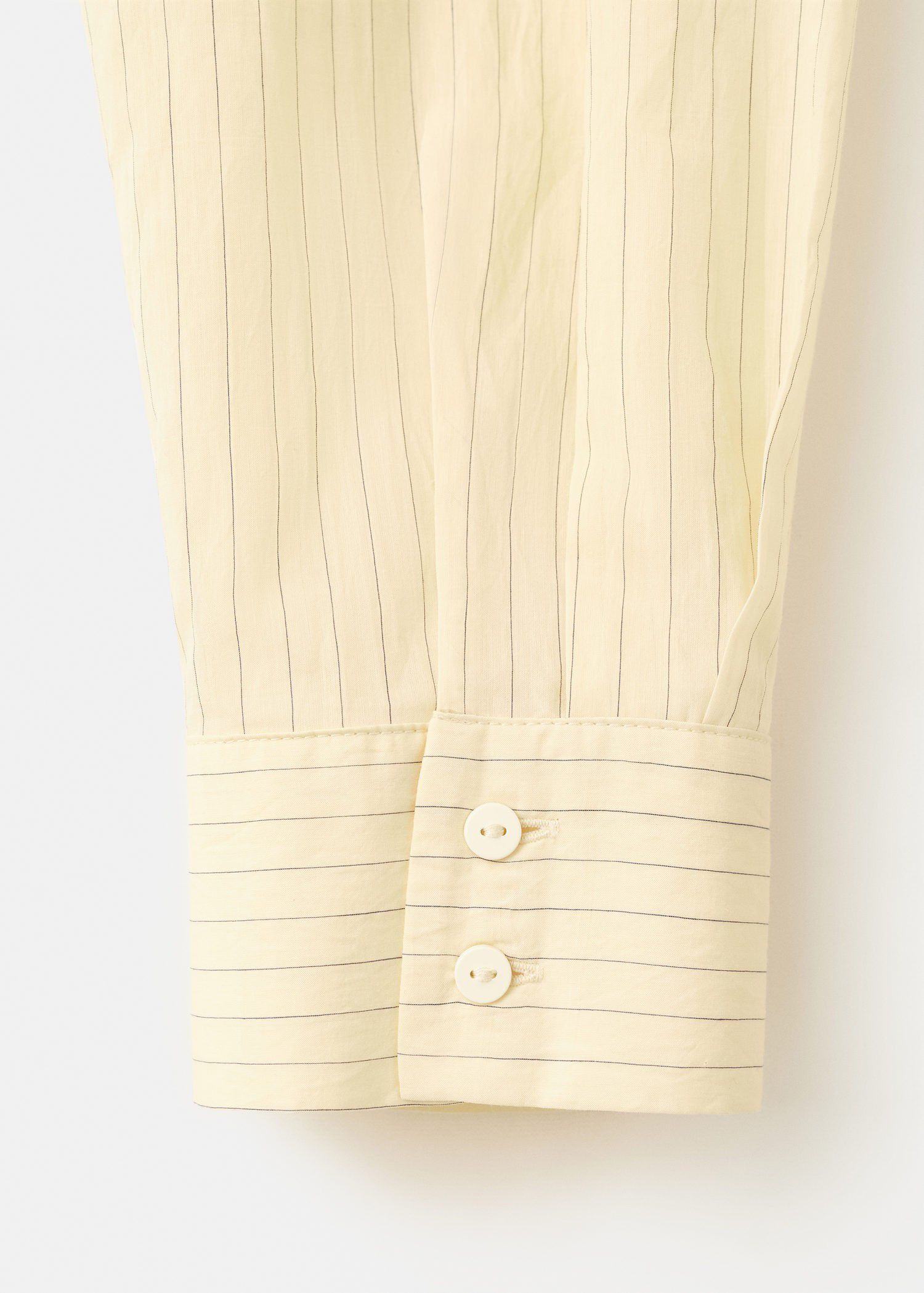 Stripped knot cotton shirt