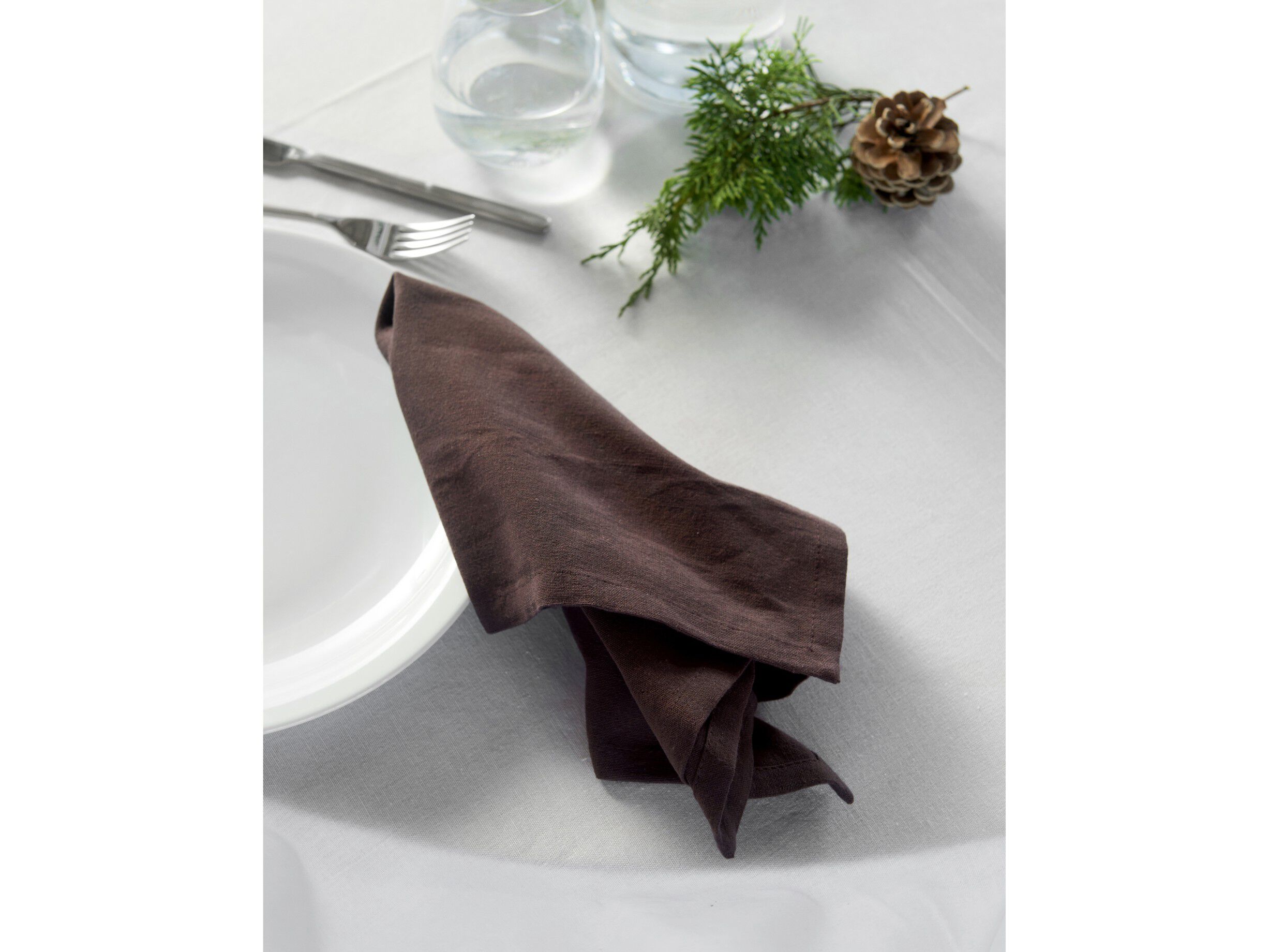 Stofservietter 45x45 cm Coffee Bean