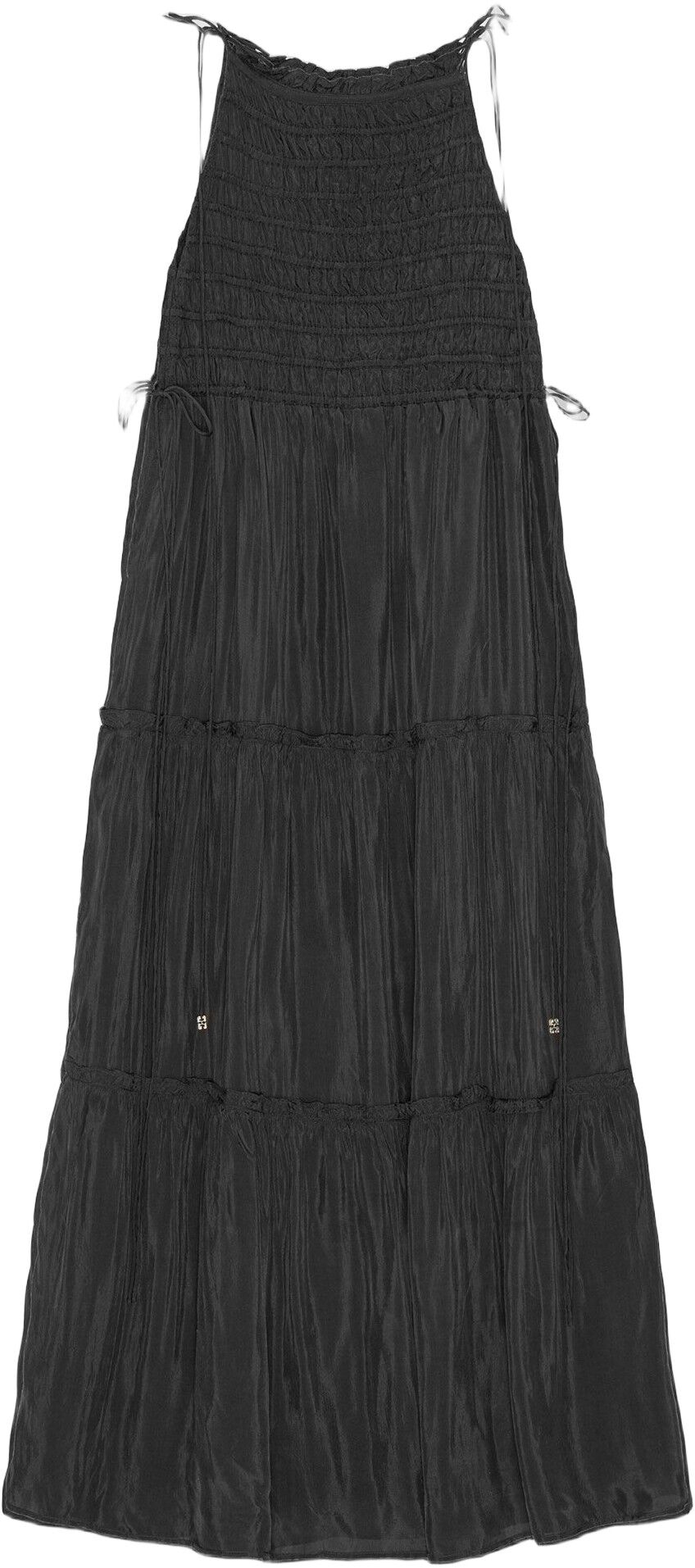 Viscose Habotai Maxi Smock Slip Dre