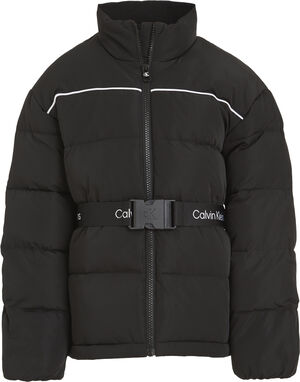 Jacket with logo