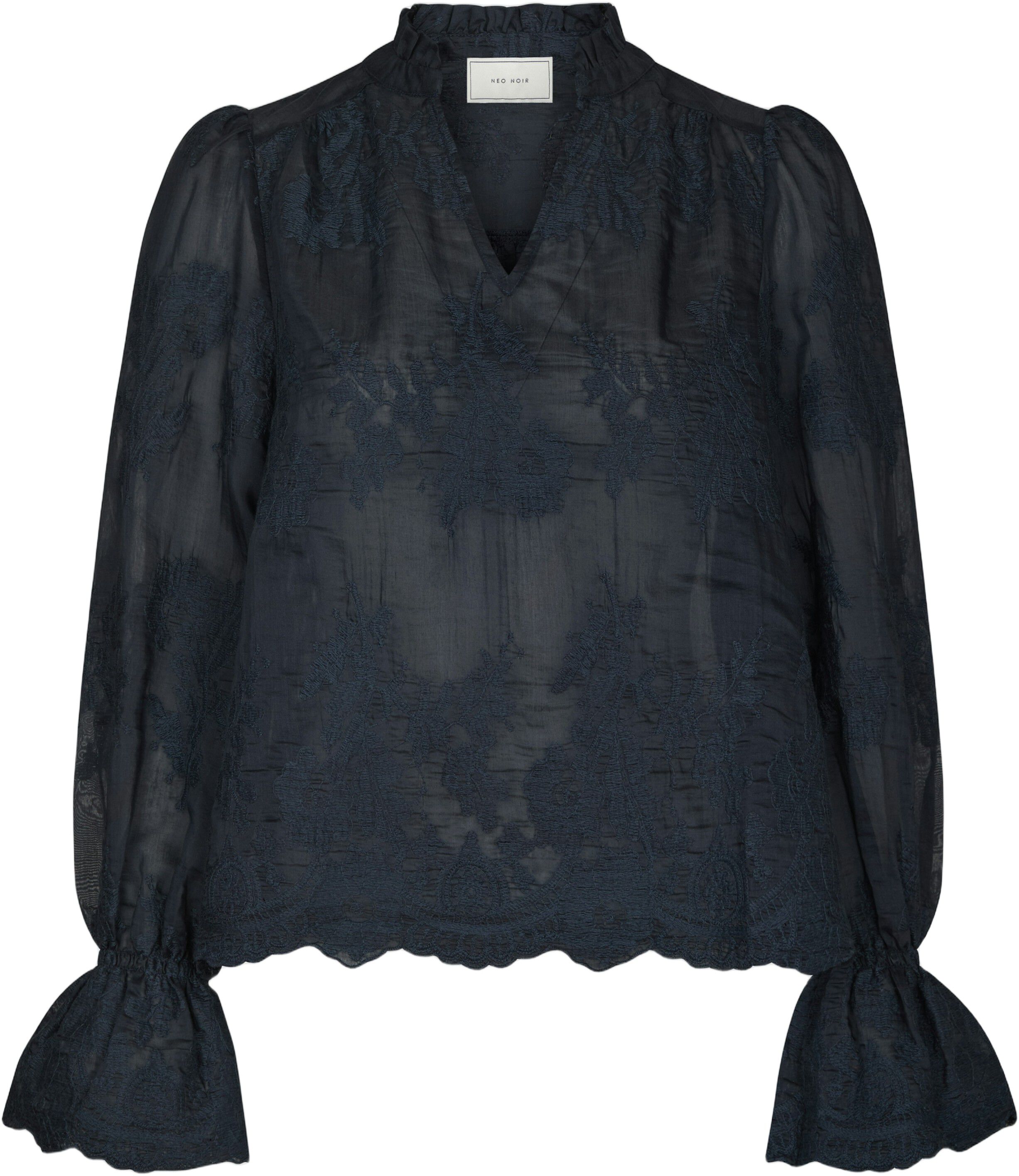 Amara Big Embroidery Blouse