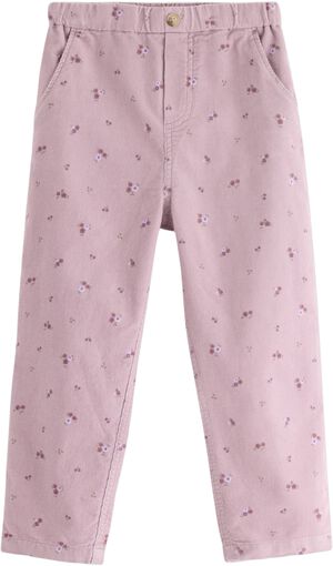 Trousers cord AOP