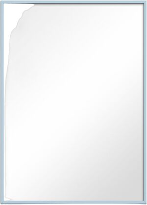 Mirror - Sky Blue Wood
