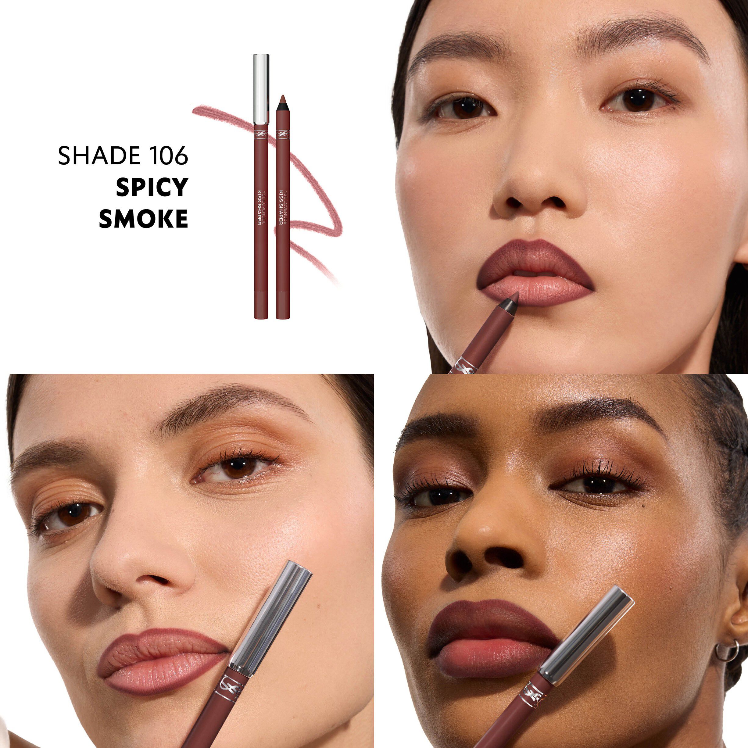 YSL, LOVENUDE Kiss Shaper, Shade 105 Burnt Honey