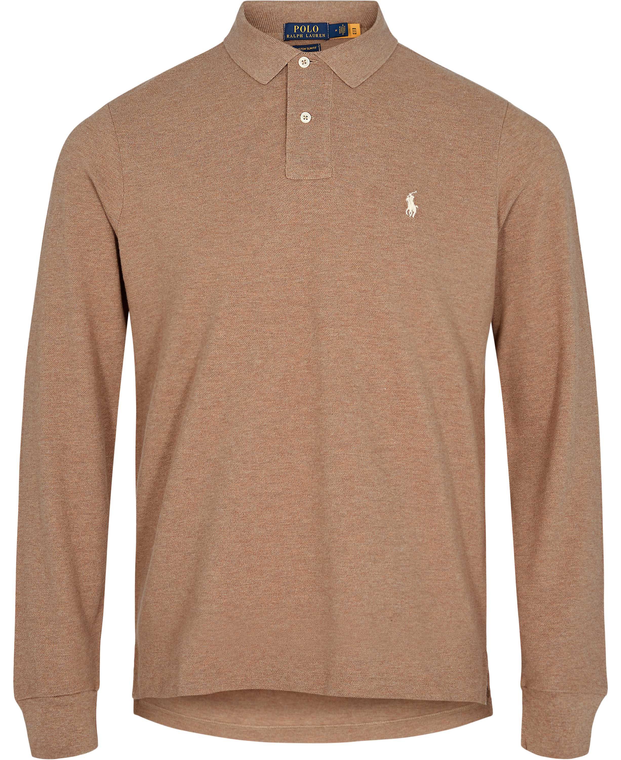 Custom Slim Fit Mesh Polo Shirt