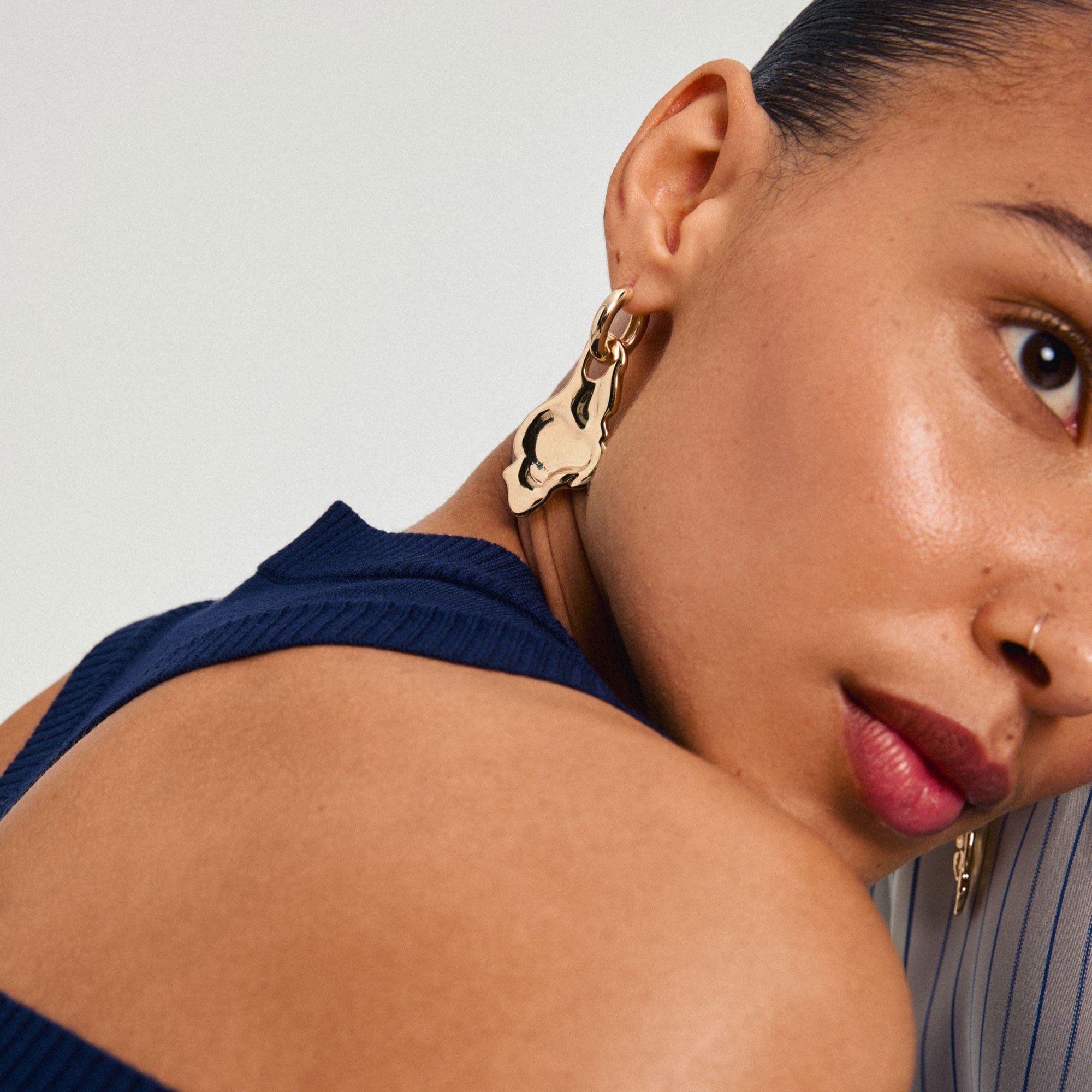 STARLIGHT earrings gold-plated