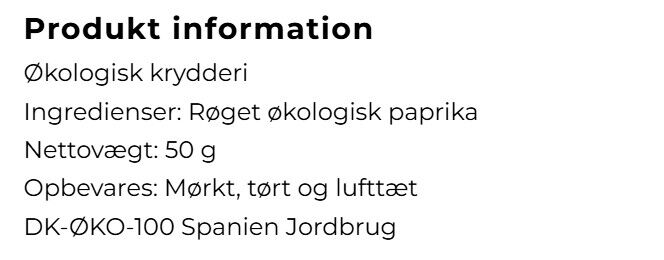 R&oslash;get paprika, S&oslash;d