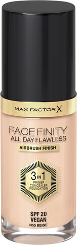 MAX FACTOR All Day Flawles 3in1 Foundation N55 Beige