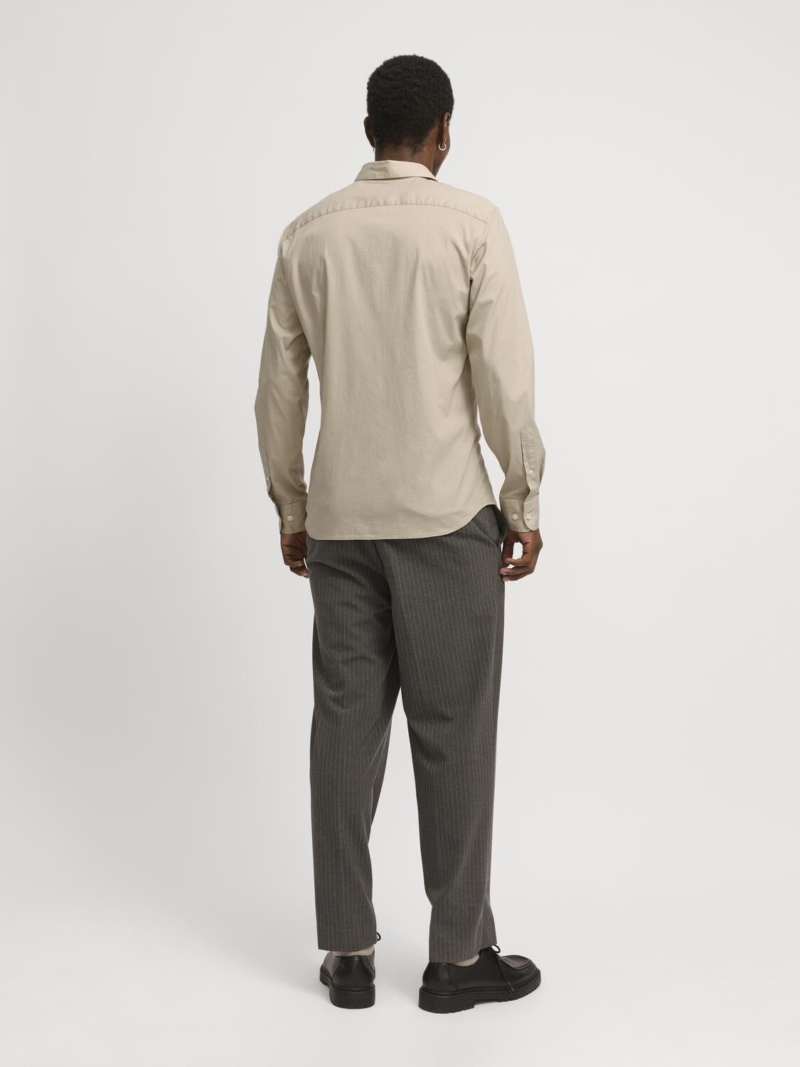 JPRBLAJAXON STRETCH SHIRT L/S NOOS