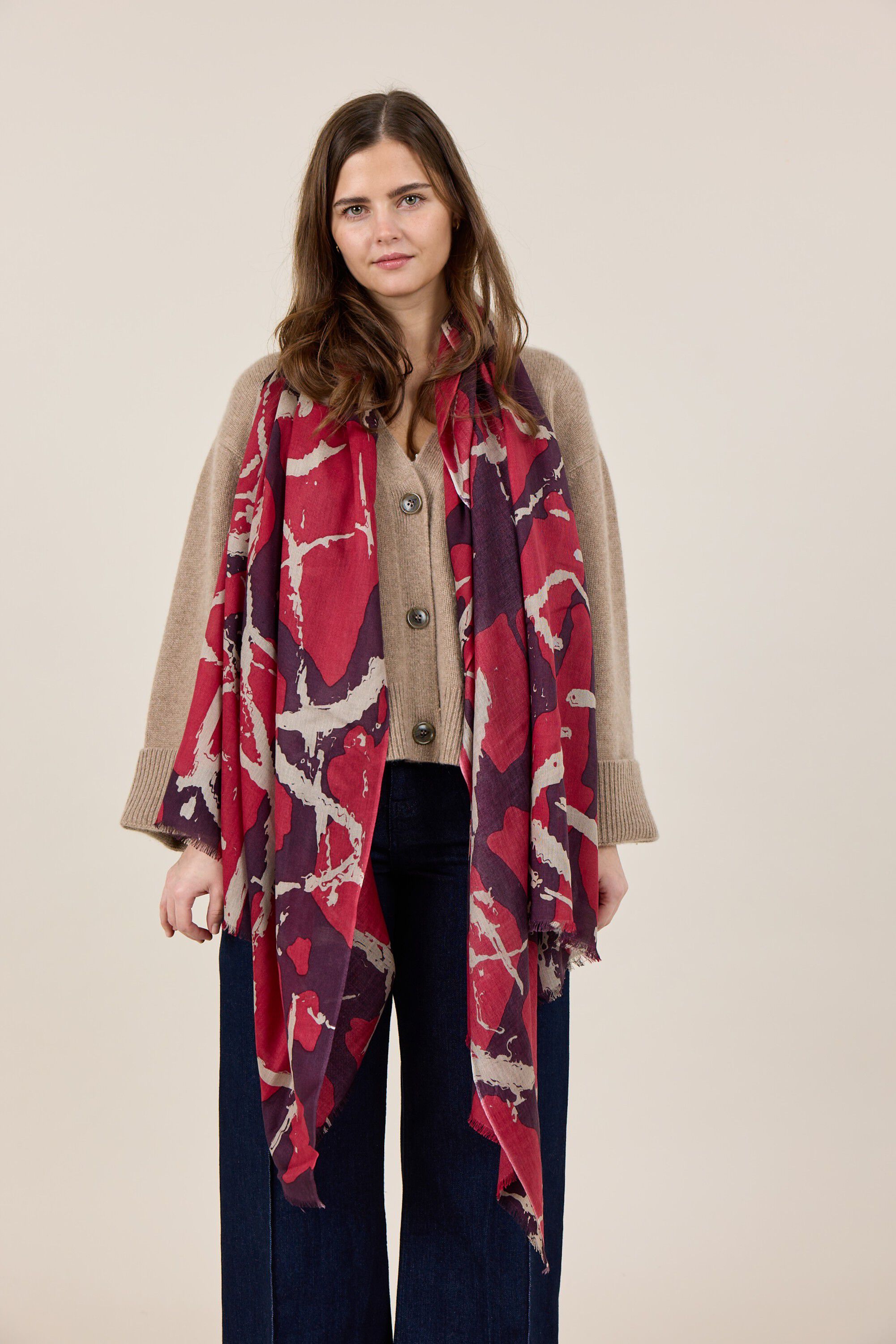 DOTS AND LINES Scarf