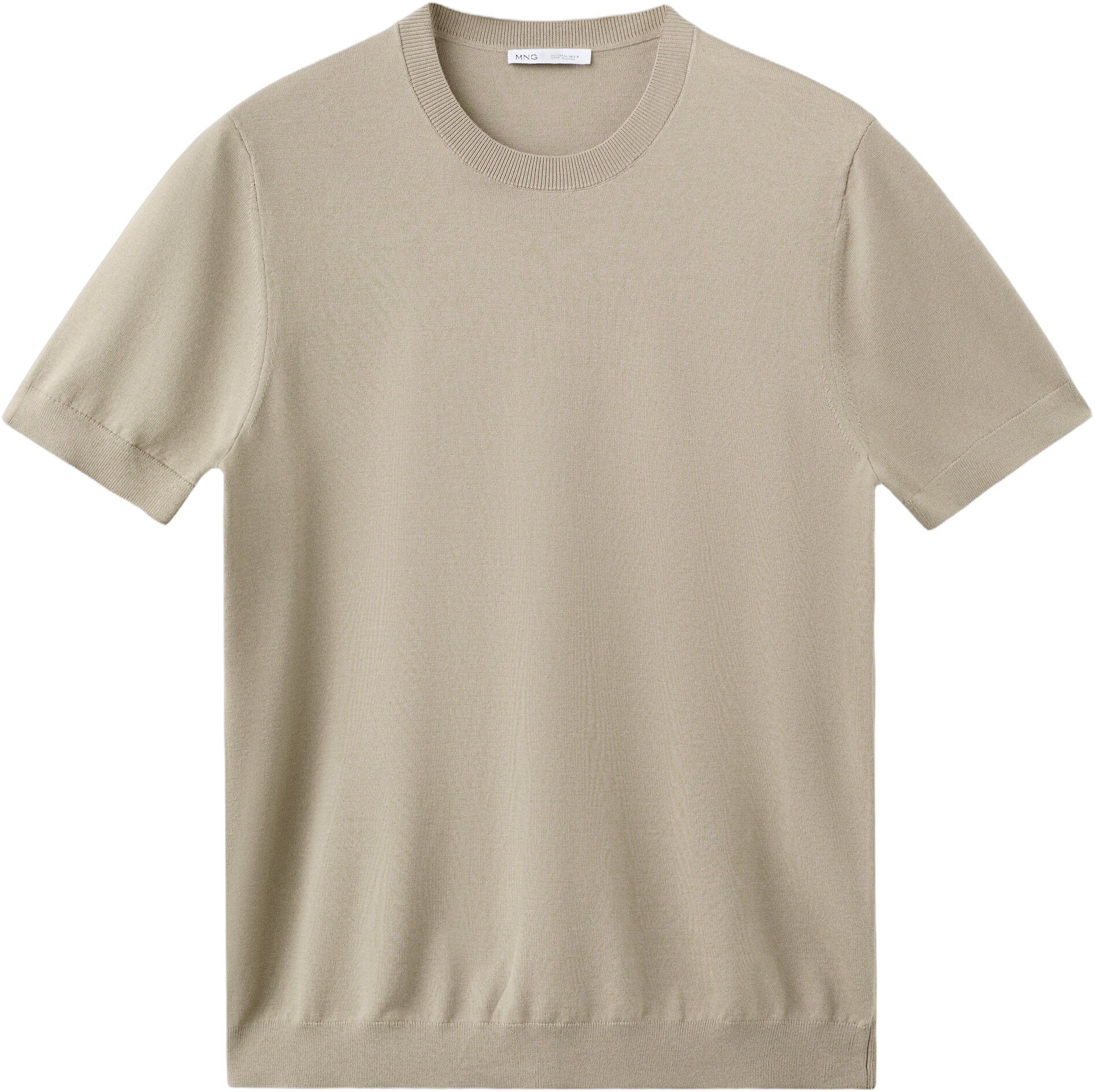 Fine jersey 100% cotton T-shirt