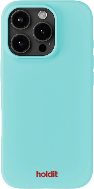 Silicone Case iPhone 16 Pro Turquoise