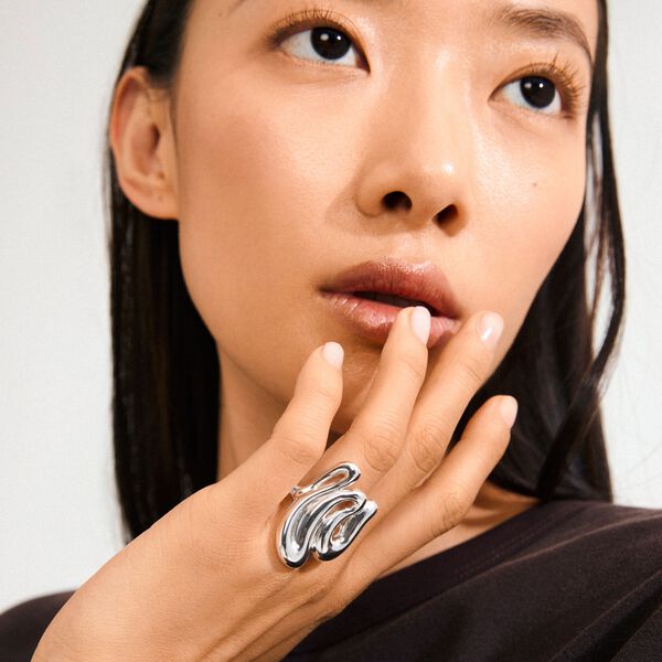 ADRIEL ring silver-plated