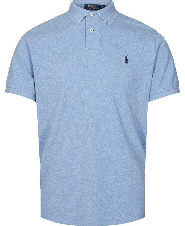 Custom Slim Fit Mesh Polo Shirt