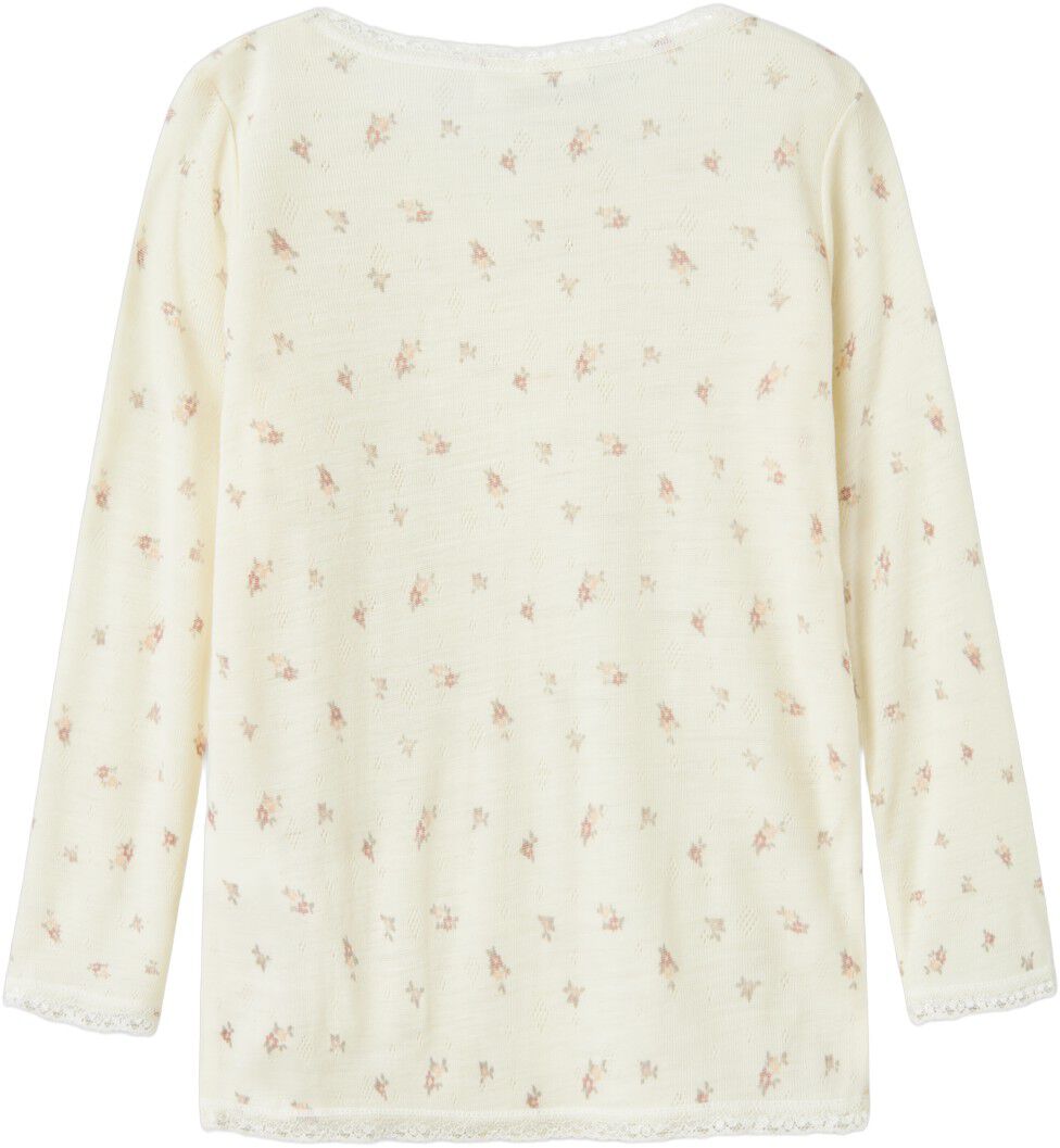 NMFWANG WOOL NEEDLE LS TOP NOOS