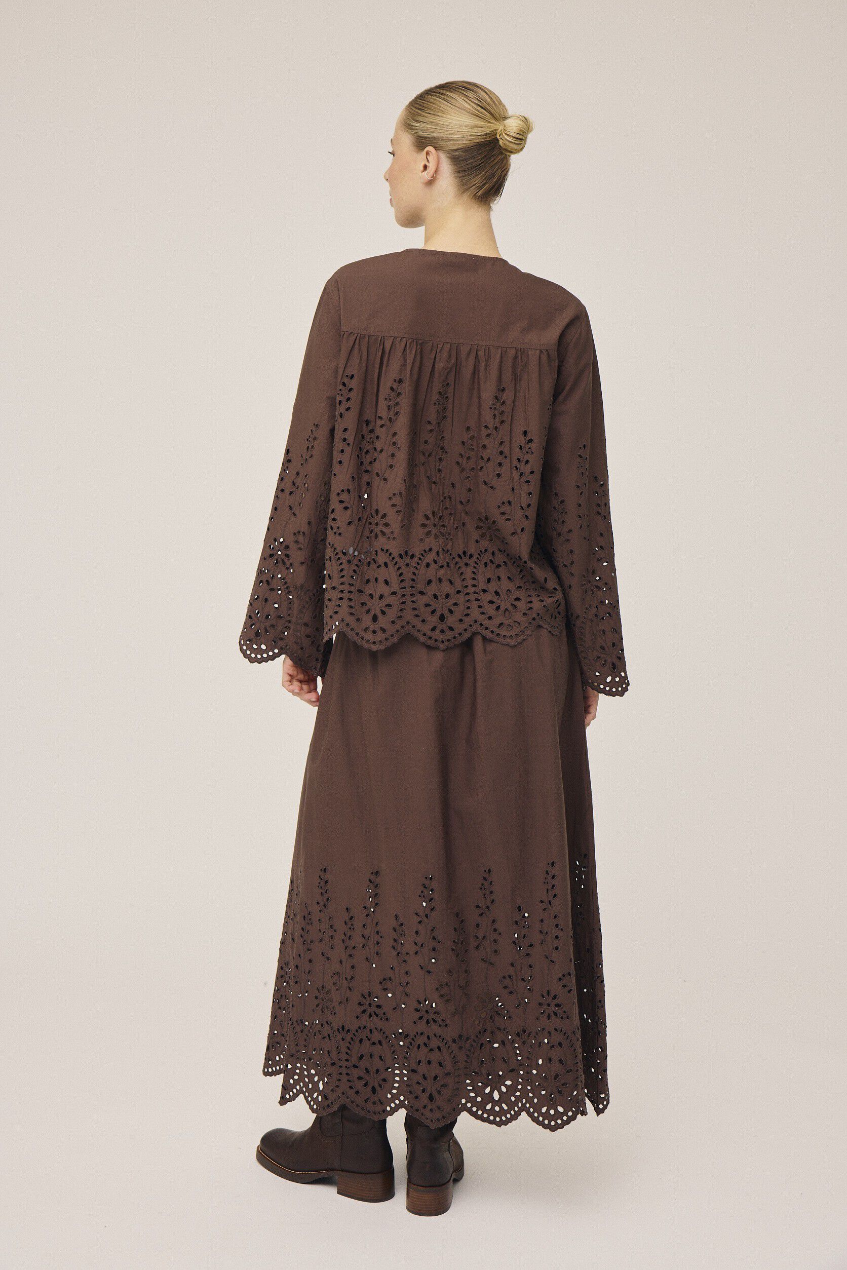 Asta 19 Maxi nederdel - 100% &Oslash;kologisk bomuld GOTS