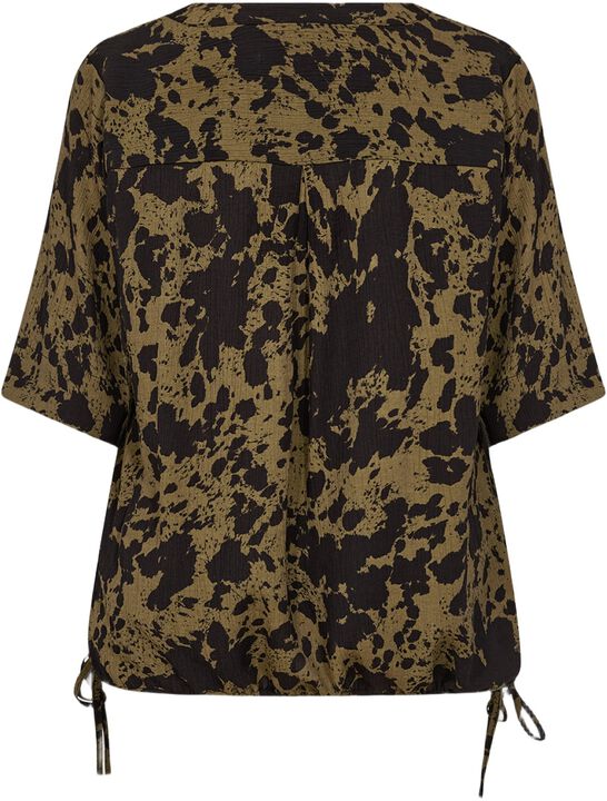 Curvy WA-NIKITA 1 Bluse Mørk sand