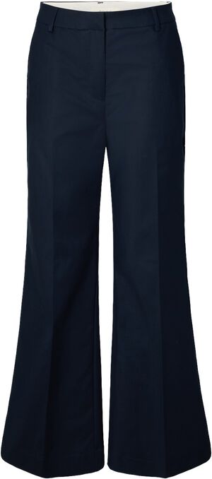 SLWFLARED LONG DICTE HW PANT