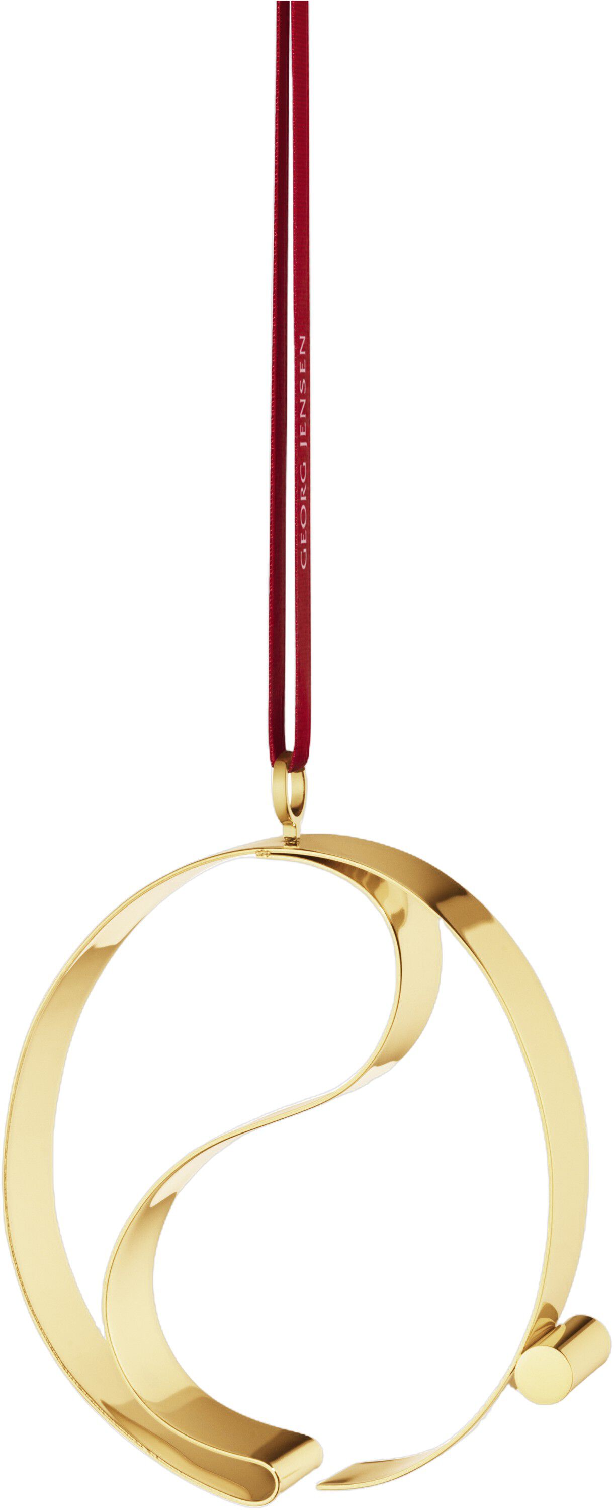 2026 Juleornament bogstavoph&aelig;ng 18kt guld