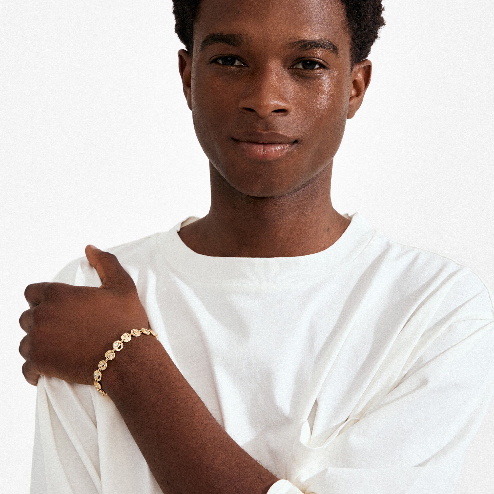 FIRE armb&aring;nd guldbelagt