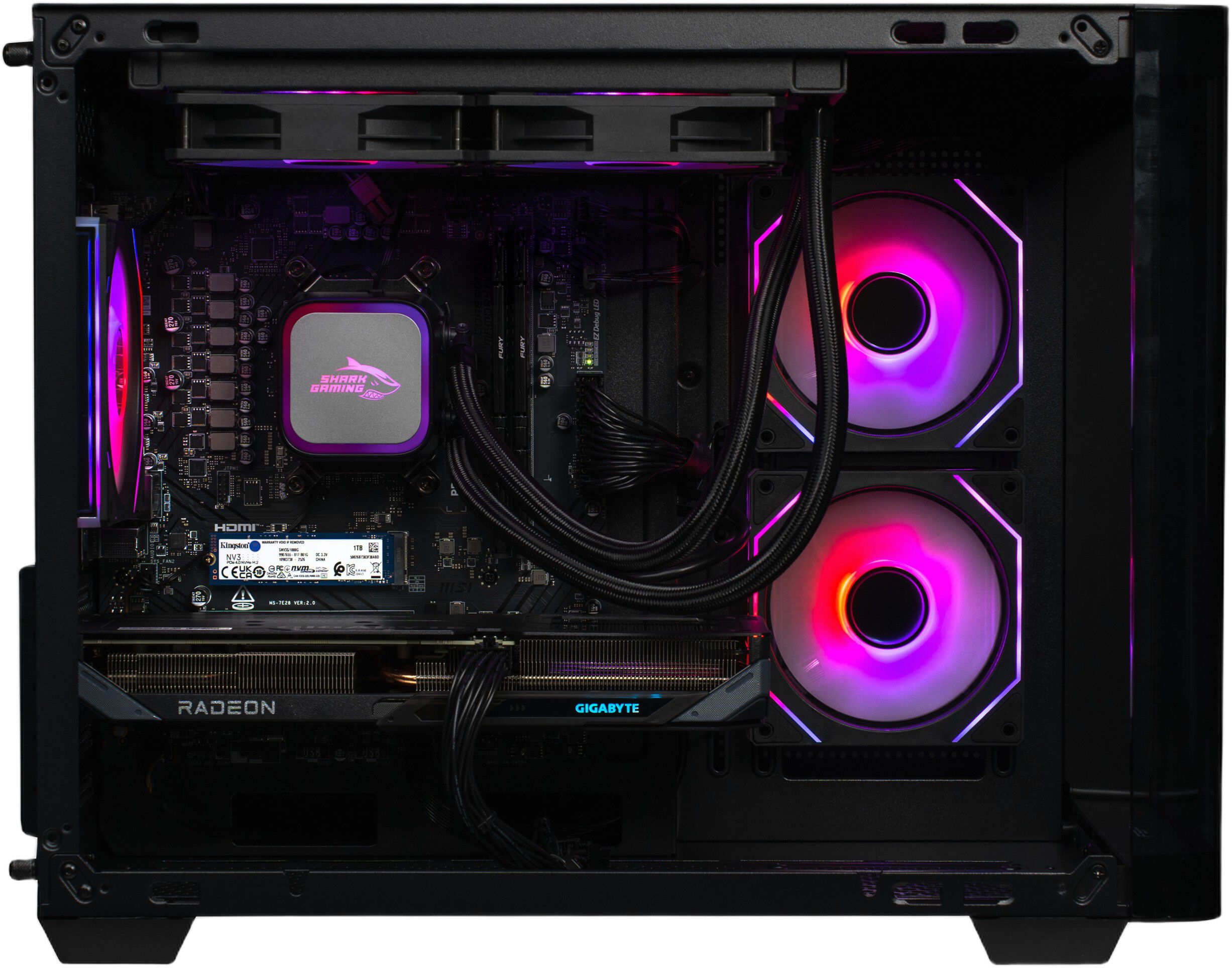 RGBeast Mini R500 - 9060XT Gaming PC