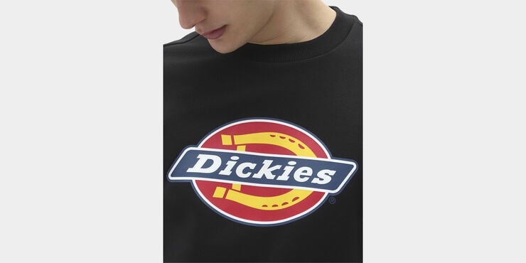 ICON LOGO SWEATSHIRT BLACK