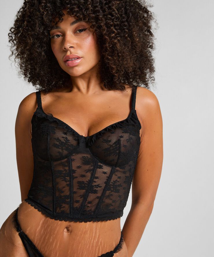 Darcy Non-Padded Underwired Longline Bra
