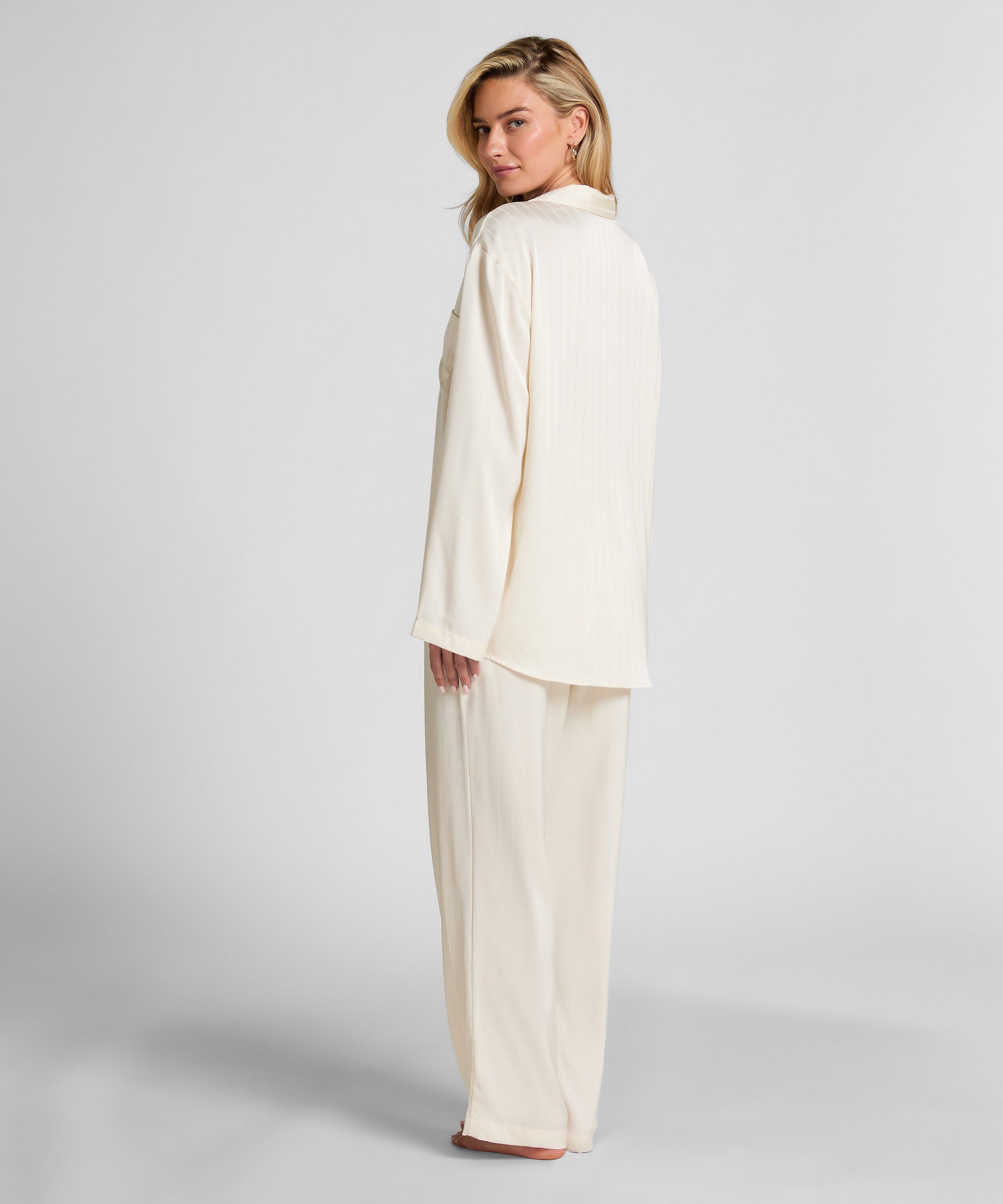 Satin Pinstripe Jacket