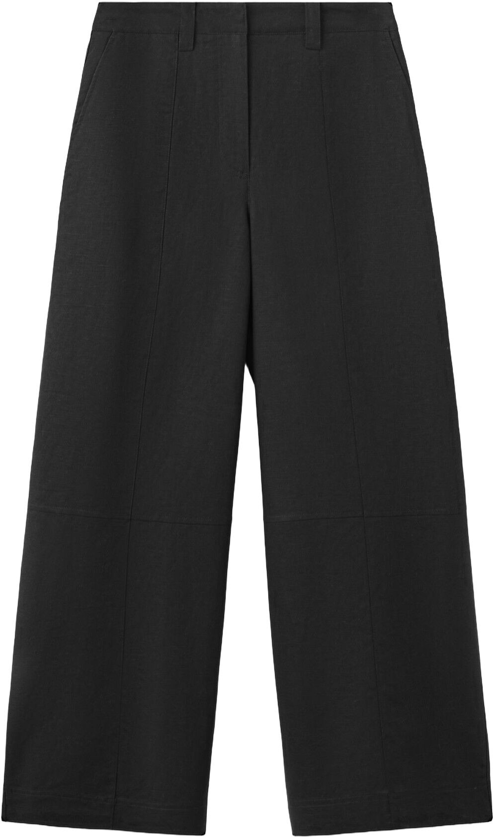 Linen balloon trousers