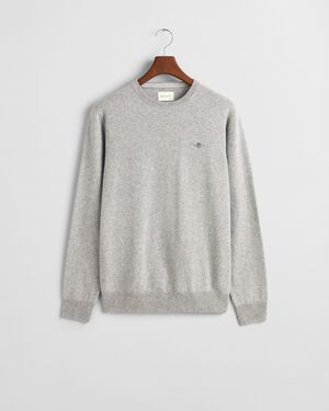 SUPERFINE LAMBSWOOL C-NECK